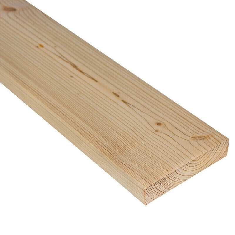 Hoblované prkno ze sibiřského modřínu