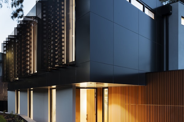 Tavola WPC per terrazza - marrone chiaro