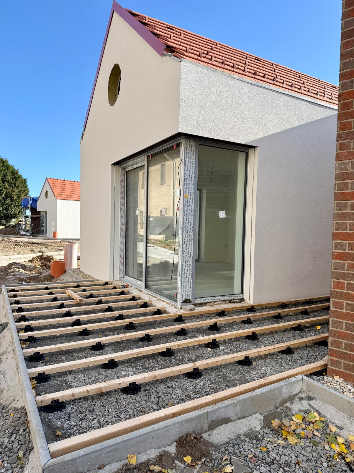 Terrace realization in Krabčice