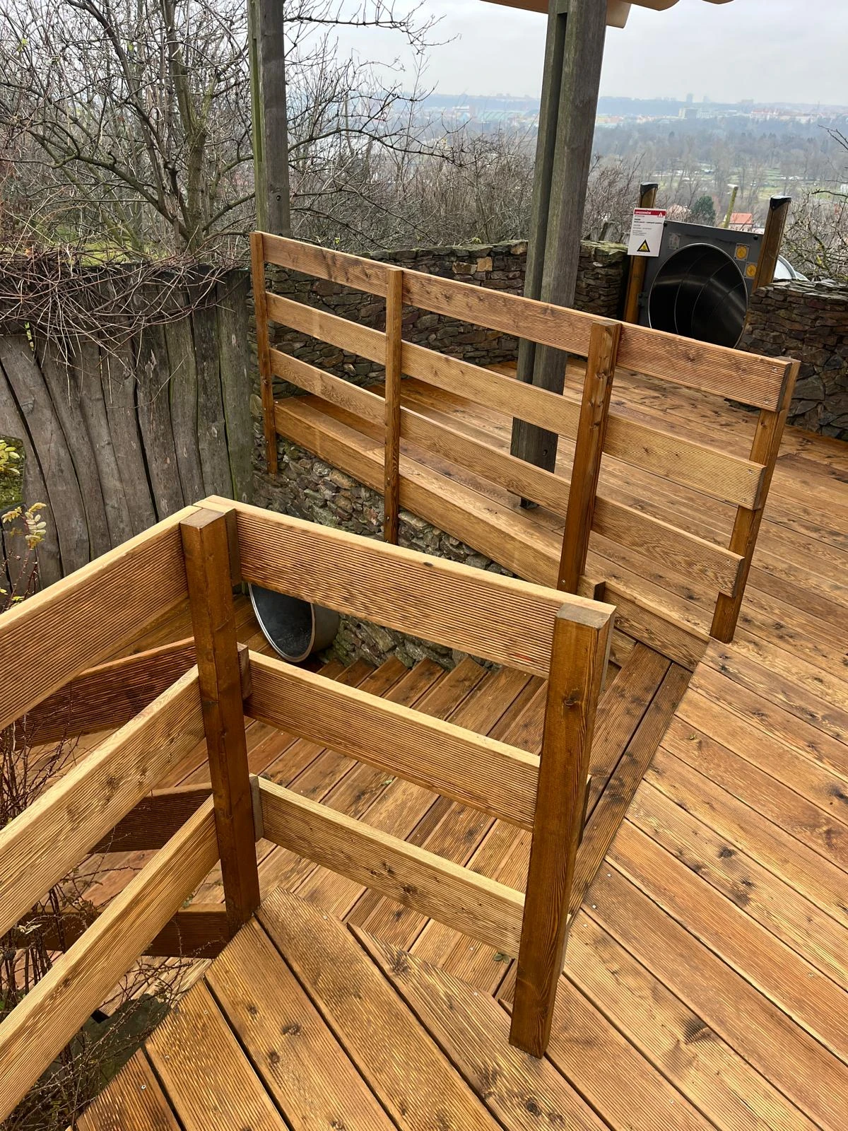 Zoo Praha - detail terasy